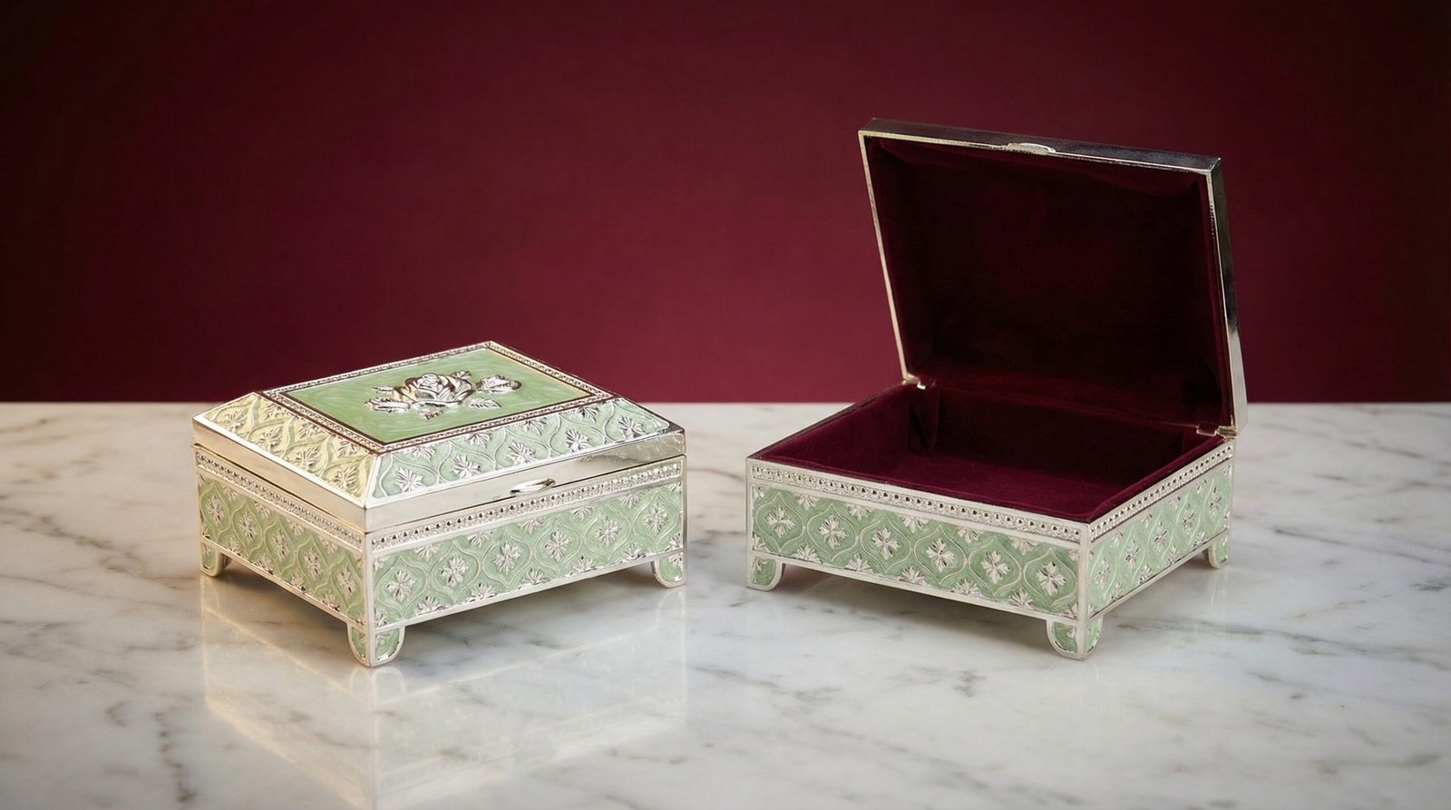 Classic Embossed Boxes