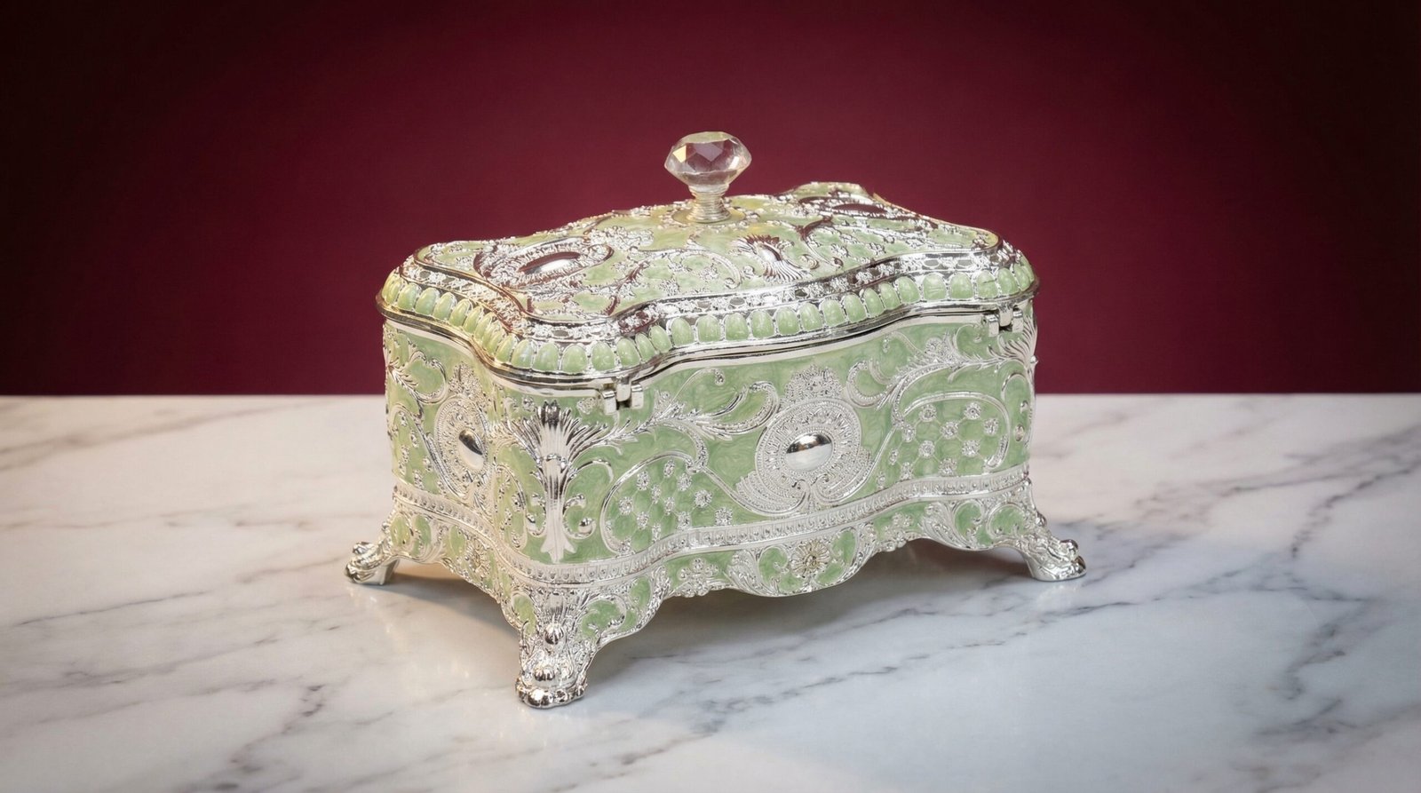 Classic silver Box