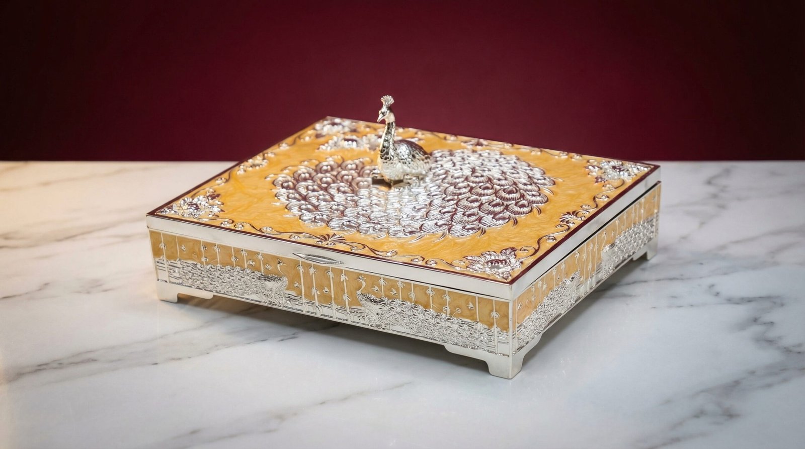 Royal silver Chest