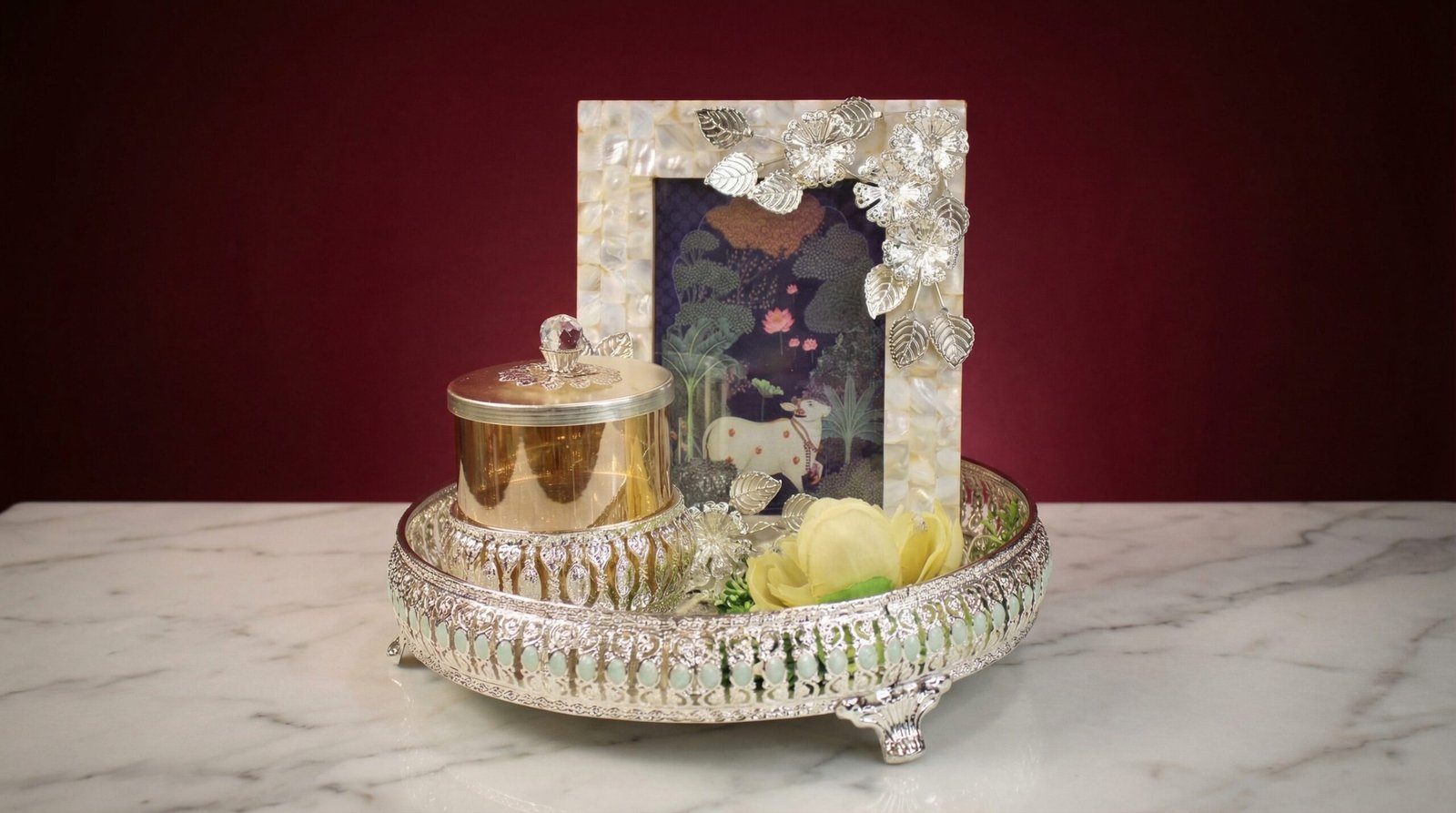 Ornate Frame Tray