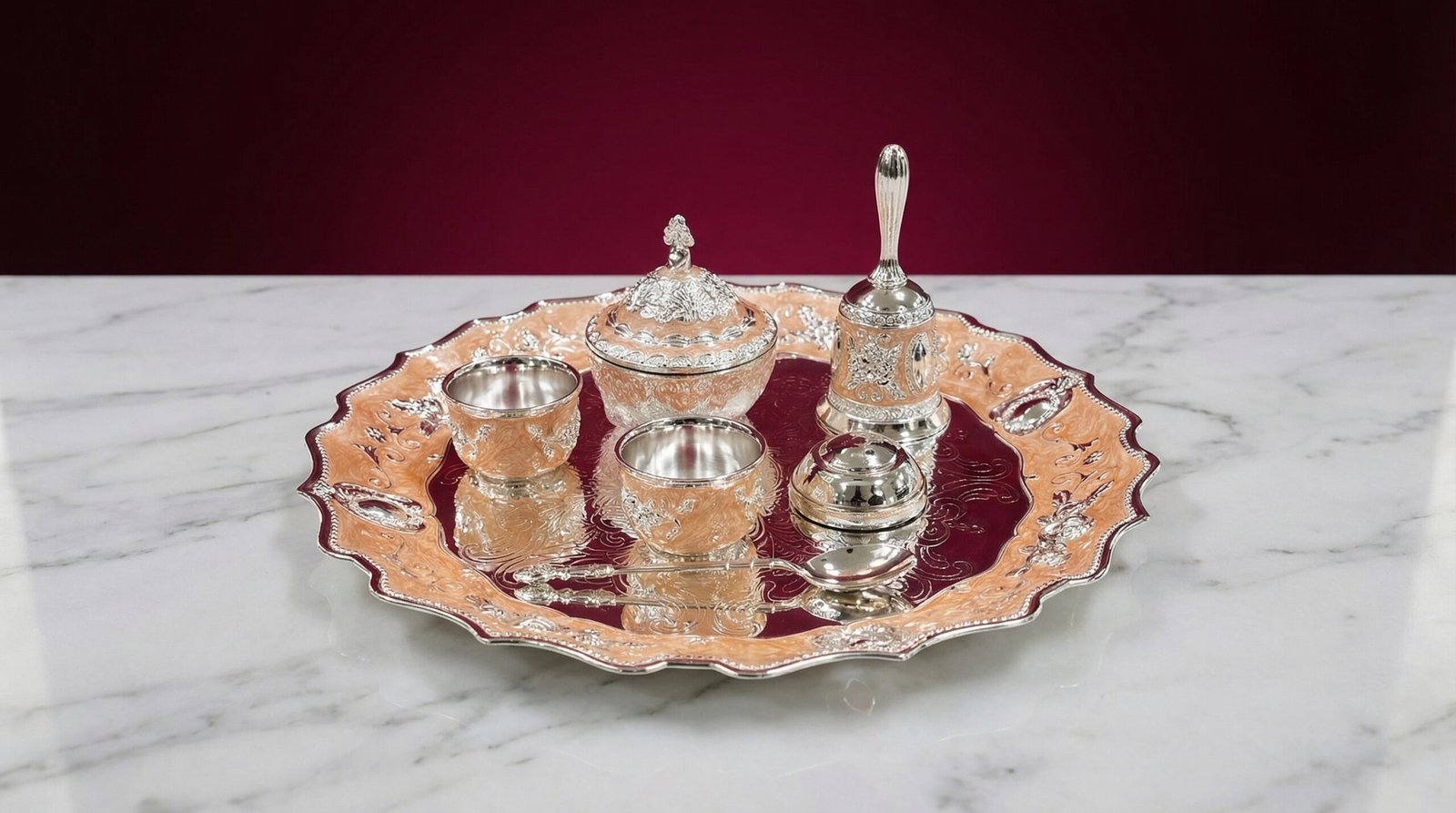 Royal Pooja Tray