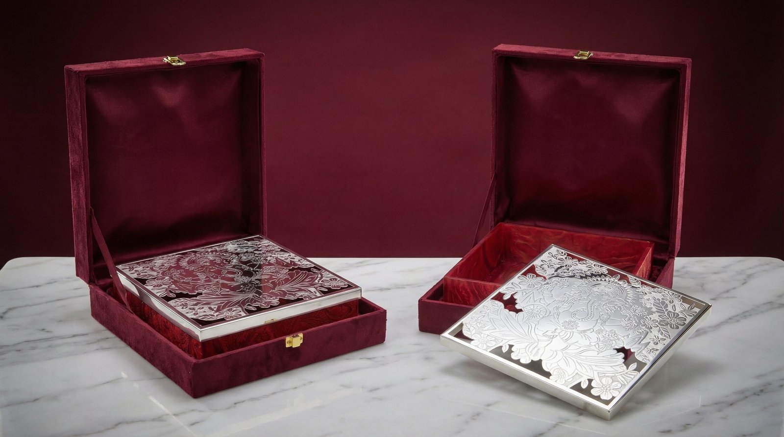 Ganesha Silver Premium Box