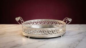 Serene Silver Tray