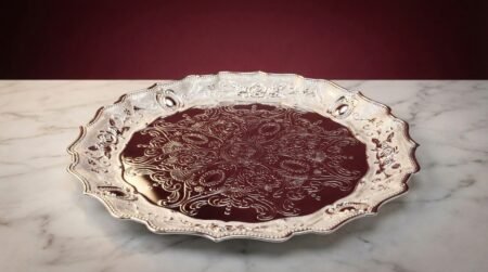 Imperial silver Platter