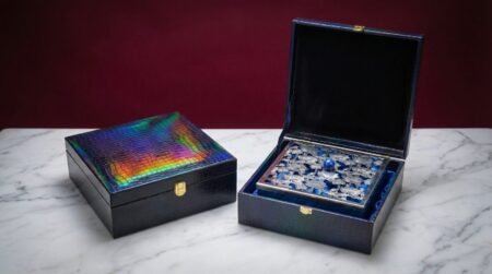 Regal Floral Silver Box