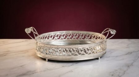 Serene Silver Tray