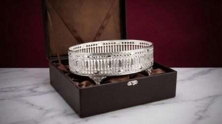 Royal Round Silver Basket