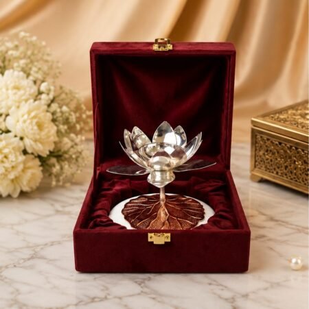 Prestine German Silver Diya
