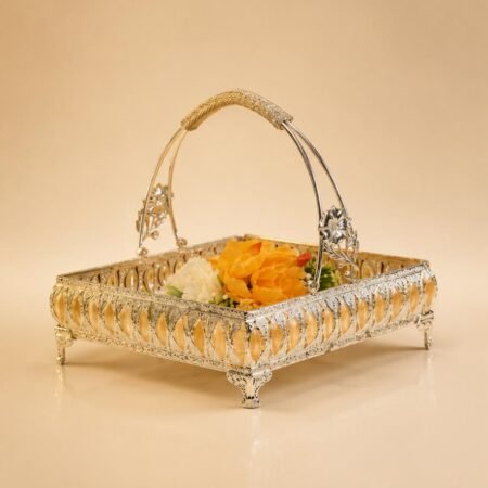Radiant Silver Basket